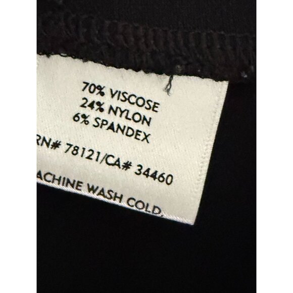 Eileen Fisher Cardigan Sweater minimalist Black Zip-Front Long Sleeve Top PS - Picture 6 of 6